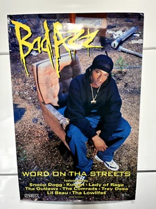 Poster: Bad Azz: Word On Tha Streets (1998): rap hip-hop rare CD LP album promo - Picture 1 of 4