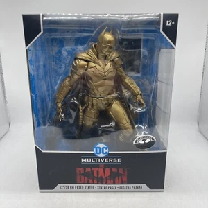 The Batman 12"/30cm Posed Statue Figure McFarlane Toys DC Multiverse Platinum - Picture 1 of 7