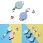 Anti-Lost Clip Stationery Clip Lanyards Badge Holder Key Ring Retractable