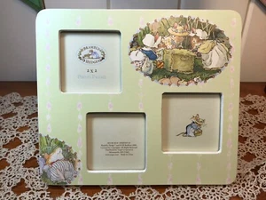 NEU Brambly Hedge Holz Bilderrahmen 2” x 2” Primel dreifach - Bild 1 von 4