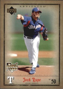 2006 Artifacts #90 Josh Rupe (RC)