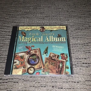 Uncle Albert's Magical Album 1999 PC MAC Treasure Hunt Game RARE - Picture 1 of 4