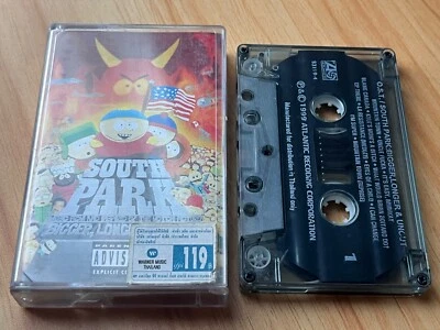 South Park Bigger Longer & Uncut Soundtrack Animation Cassette Tape (TH 1999) - Image 1 of 3