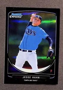2013 Bowman Prospects Chrome Black Refractor #BCP7 Jesse Hahn /99 - Picture 1 of 3