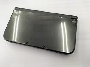 Nintendo nuova console 3DS LL XL nero metallizzato spazzatura per parti Giapponese - Foto 1 di 5