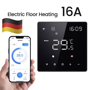 Digital WIFI Thermostat Raumthermostat Programmierbare Fußbodenheizung heizung - Bild 1 von 11