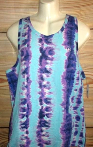 MENS VOLCOM TIE DYE TANK TOP T-SHIRT SIZE L - Picture 1 of 2