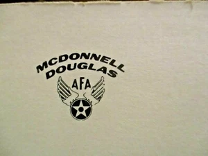 VINTAGE MC DONNELL DOUGLAS AFA WINGS & STAR NO LINE OFFICE TABLET CA. 50 PGS - Bild 1 von 3