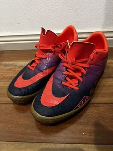 Nike Hypervenom Phelon II 2 IC Orange Black Purple Futsal Football Boots US 11 - Picture 1 of 8