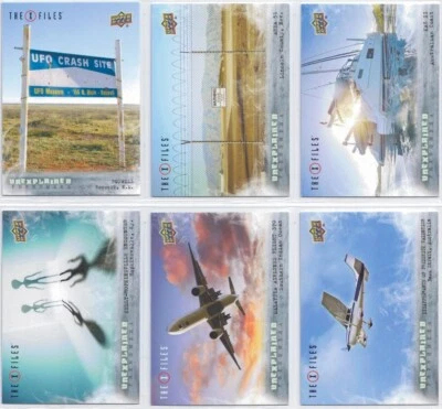X-Files UFO's & Aliens: Complete Unexplained Phenomena Set (10) 2019 Upper Deck - Image 1 of 2