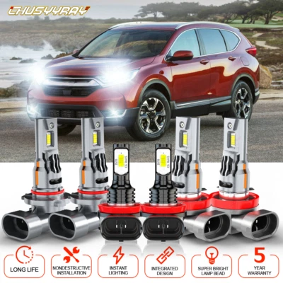 Combo de faros LED + faros antiniebla A+ para Honda HR-V 2019-2021 HRV 6000K Foto 1 de 4
