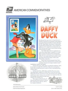#567 33c Daffy Duck Stamp #3306a - USPS Stamp Panel - Picture 1 of 1