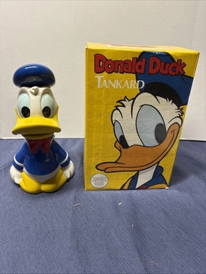 Disney Character 1st In Series Donald Duck 9” Tankard Beer Stein Mug  - Image 1 of 4
