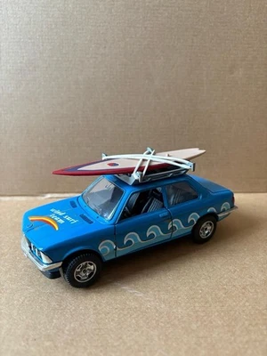 HOTWHEELS MEBETOYS BMW 320 E21 WIND SURF TEAM -BLUE 1:25 ex. rare- GOOD - B17 - Immagine 1 di 4