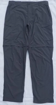 Pantalones de Senderismo REI Para Hombre Relajados Gris Oscuro Bolsillos con Cremallera Usados en Excelente Condición Talla 34x33 Etiqueta 36x34 Foto 1 de 4