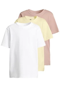Build Your Brand Kids Basic Tee 2.0 3 Pack Unisex Bambini T-Shirt Cotone Nuovo - Bild 1 von 14