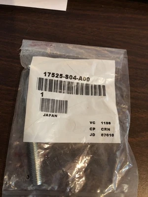 New Genuine Honda Bolt, R- 17525S04A00 / 17525-S04-A00 OEM - Image 1 of 2