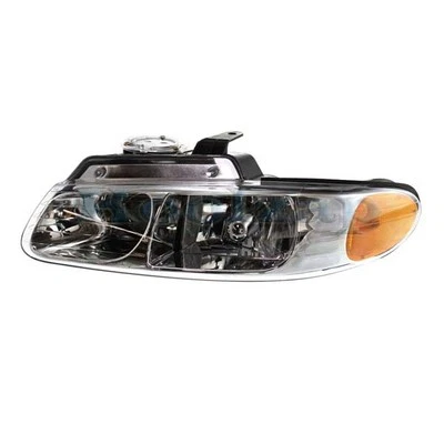 Faro delantero izquierdo ámbar y plástico transparente para caravana 2000 4857151AD V Foto 1 de 4