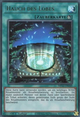 YuGiOh Hauch des Lobes MP22-DE049 Ultra Rare NM 1st - Bild 1 von 2