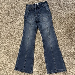 Celebrity Pink Girls Indigo Jeans Size 8 - Picture 1 of 7