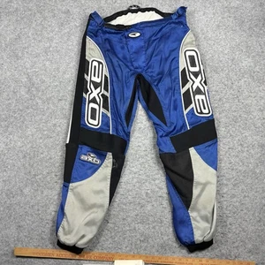 AXO Sport Mens 36x31 Motocross Pants Blue Silver Black - Picture 1 of 10