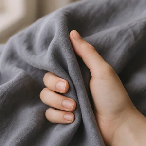 Cool Grey Linen Fabric by the Yard – Ideal for Apparel, Home Décor & Crafts - Picture 1 of 10