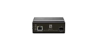 LevelOne IGC-0102 Converter RJ45 to SFP Gigabit IndustrialMedia Converter / Blac - Picture 1 of 2