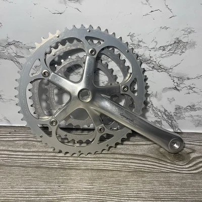 Campagnolo Veloce Bicycle Triple Crankset 170mm 52/42/30 Square Taper Right Side - Image 1 of 4