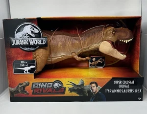 Mattel Jurassic World Dino Rivals Super Colossal 40" Tyrannosaurus Rex - NUEVO - Imagen 1 de 12
