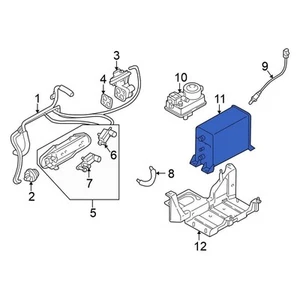 For Mitsubishi Lancer 2002-2006 Mitsubishi MR386174 Vapor Canister - Picture 1 of 3
