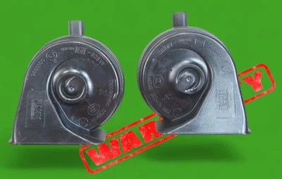 02-08 BMW E65 E66 750LI 760LI 745LI ALTO TONO BAJO NOTA TONO SEÑAL CONJUNTO PAR FABRICANTE DE EQUIPOS ORIGINALES Foto 1 de 4