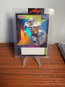 2023 Leaf Vivid Tony Dorsett 1/1 Pre-Production Proof Cowboys  - Picture 1 of 2