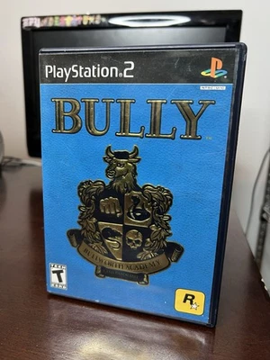 Bully (Sony PlayStation 2, PS2, 2006) Complete CIB Black Label *No Map* - Image 1 of 4
