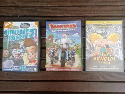 Nickelodeon Dvd Lot Of 3 Fairy Odd Parents, Jimmy Neutron, Barnyard, Hey Arnold - Image 1 of 4
