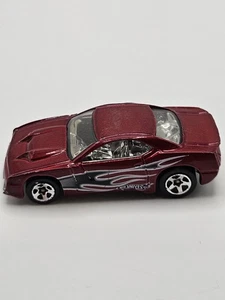 Hot Wheels Rapid Transit rot mit schwarzen Flammen 2003 Mattel. Malaysia. - Bild 1 von 5