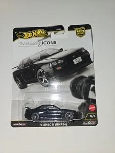 Hot Wheels 2025 Timeless Icons - V-Spec II Nissan Skyline GT-R R34 - 0/5 CHASE. - Picture 1 of 1