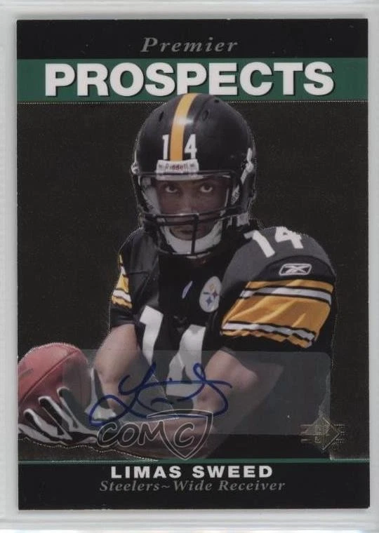 2008 SP Rookie Edition Premier Prospects Auto Limas Sweed #285 Auto RC - Image 1 of 2
