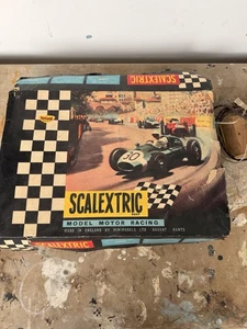 Vintage Scalextric Set 50 Modell Motorsport 60er Jahre - komplett, ungeprüft - Bild 1 von 9