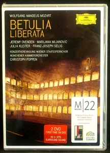 2erDVD MOZART - betulia liberata, Poppen, I Zustand neu - ovp I - Picture 1 of 1