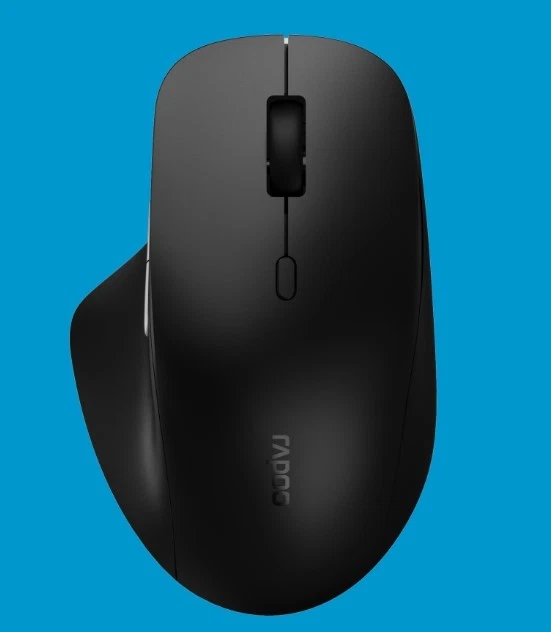 RAPOO M50 PLUS BLACK Wireless Optical Mouse -4-speed preset DPI -Wireless 2.4... - Image 1 of 1
