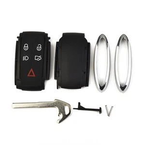 Replacement Remote Key Shell for Jaguar XF XKR XK XFR Exclusive Black Edition - Picture 1 of 15