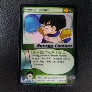 Gohan's Temper Foil Frieza Saga DBZ Dragon Ball Z CCG Score - Bild 1 von 3