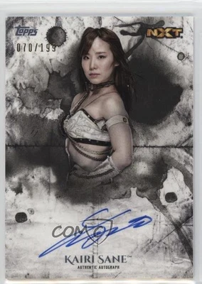 2018 Topps WWE Undisputed Undisputed Auto /199 Kairi Sane #UA-KS Rookie Auto RC - Image 1 of 2