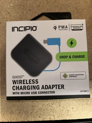 Adaptador de carga inalámbrica Incipio Ghost con conector micro USB Foto 1 de 2