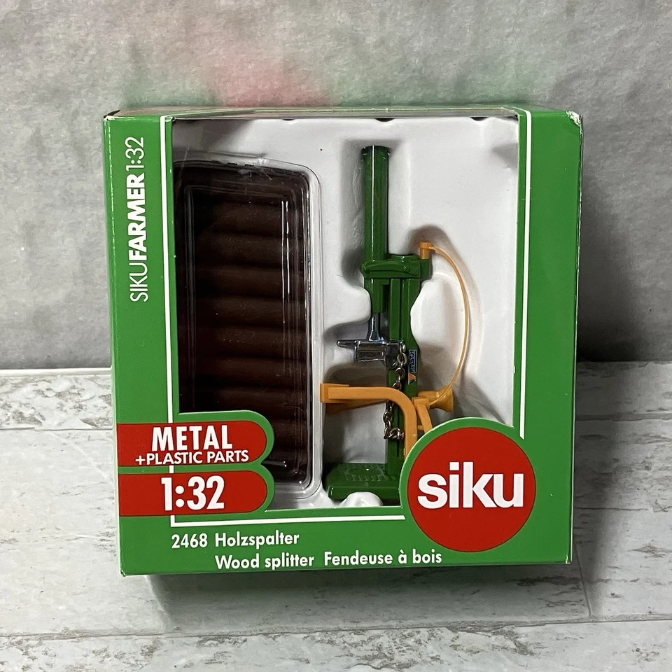 SIKU Nº 2468 Escala 1:32 DIVISOR DE TRONCOS Independiente o Montaje en Tractor Troncos NUEVO Foto 1 de 4