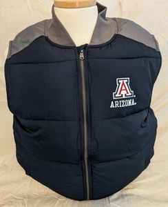 University of Arizona Wildcats Champion Full Zip Puffer Vest Jacket-Large-NWT - Picture 1 of 1