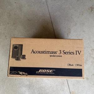 Sistema de altavoces Bose Acoustimass 3 Serie 4 IV envolvente nuevo AM3 4B sin abrir - Imagen 1 de 3