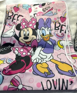 Disney Minnie Mouse & Daisy Duck Drawstring Bag 1F NWT Make Offer - Picture 1 of 2