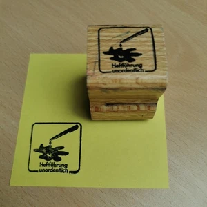 Lehrerstempel Motivationsstempel Motivstempel Heftführung unordentlich  - Bild 1 von 2