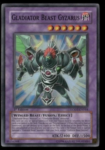 Gladiator Beast Gyzarus Super Rare Light of Destruction LODT-EN044 NM - Bild 1 von 2